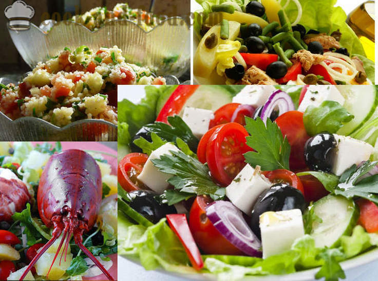 70 rețete salate simple și delicioase cu fotografii